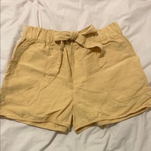 Club Monaco Tan High Waist Shorts